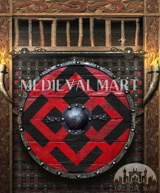 MEDIEVALMART AU First Avengers Steve Rogers Damaged Shield | Gift for Cosplayer