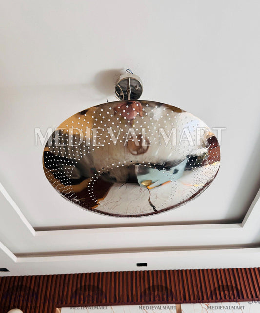 MEDIEVALMART AU European Greaves Knight English Legs Armor "Buff Polish"