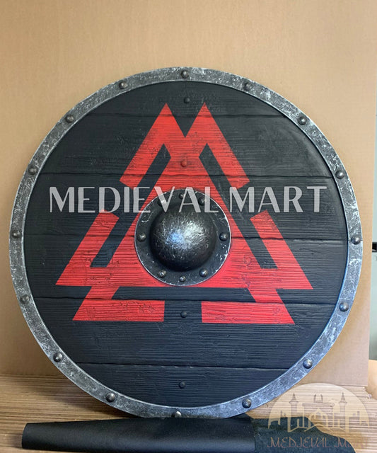 MEDIEVALMART AU First Avengers Steve Rogers Damaged Shield | Gift for Cosplayer