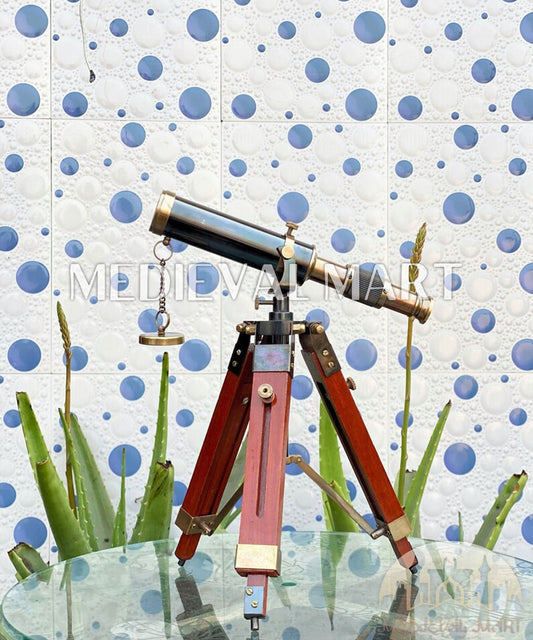 MEDIEVALMART AU Medieval Templar Devil Zelda Cross Inspired Wooden Shield Bliue & Gold Finish | Gift for Christmas Day