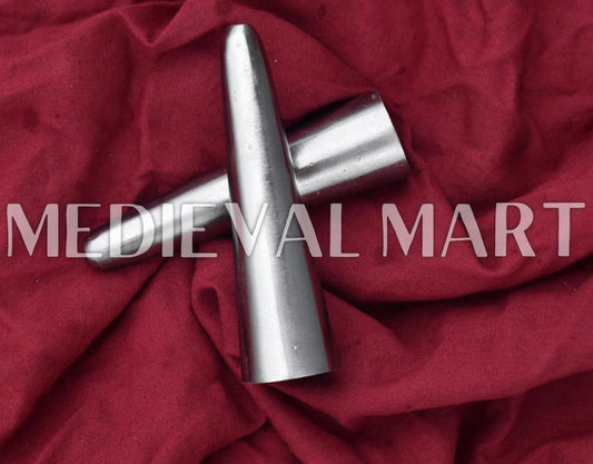 MEDIEVALMART AU Hand Forged Medieval Twisted Troll Cross Iron Pendent With Leather Cord