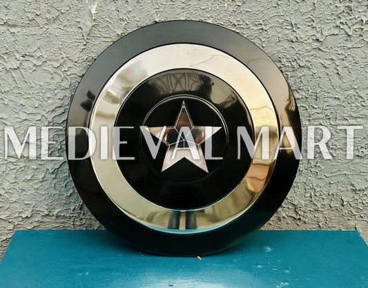 MEDIEVALMART AU First Avengers Steve Rogers Damaged Shield | Gift for Cosplayer