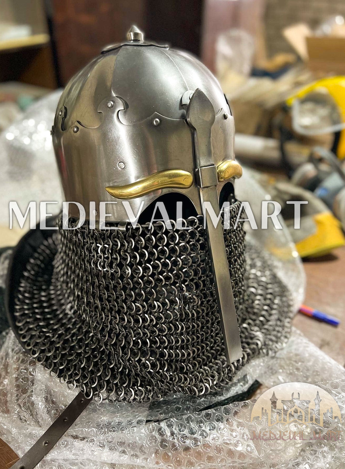 MEDIEVALMART AU Vintage Mid Century Silver Dijkstra Space Age Floor Lamp