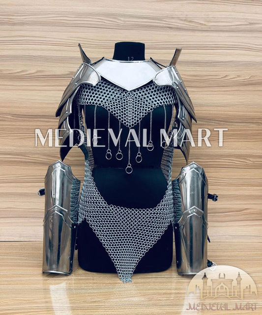MEDIEVALMART AU Iconic Viking's Jarl Borg Iron Spikes  Battleworn Viking Wooden Shield | Gifts For Dad