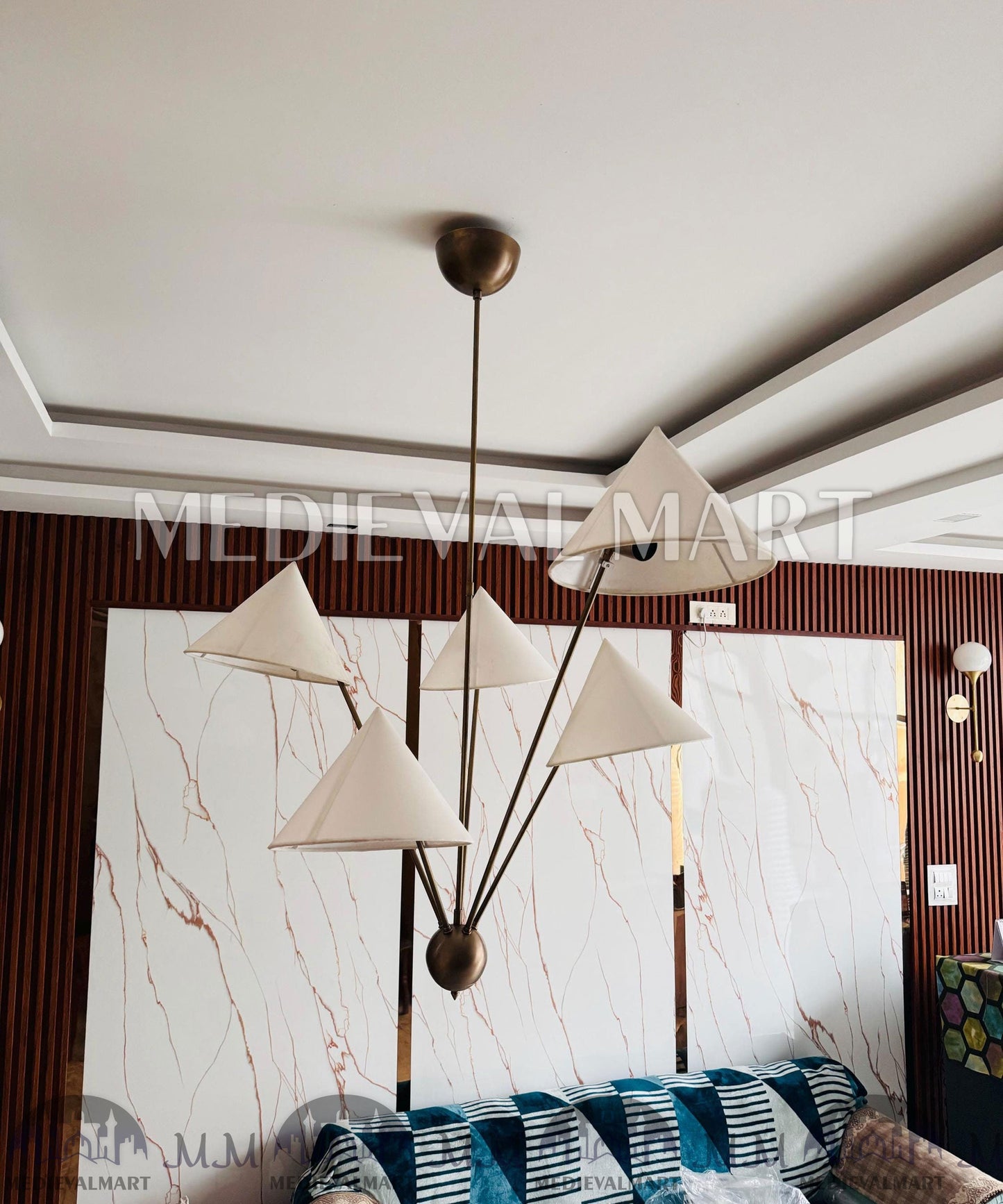 MEDIEVALMART AU European Greaves Knight English Legs Armor "Buff Polish"