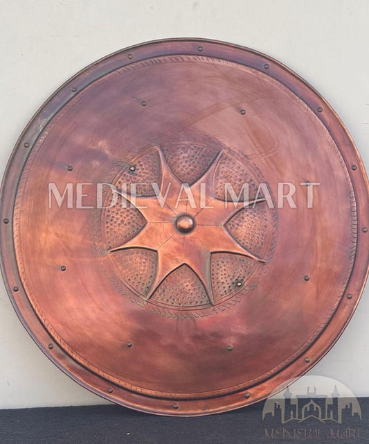 MEDIEVALMART AU First Avengers Steve Rogers Damaged Shield | Gift for Cosplayer