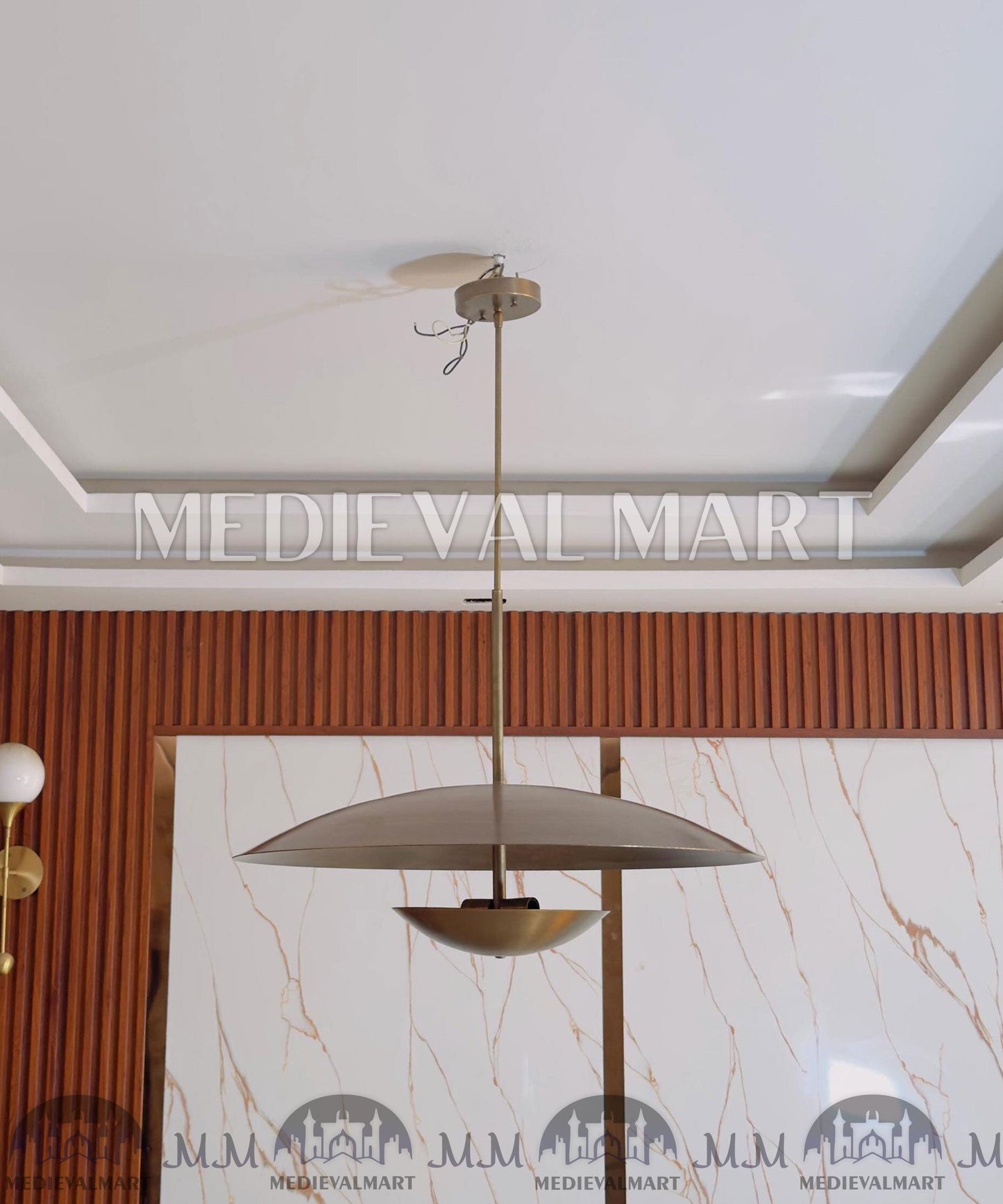 MEDIEVALMART AU European Greaves Knight English Legs Armor "Buff Polish"