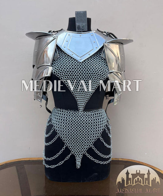MEDIEVALMART AU Iconic Viking's Jarl Borg Iron Spikes  Battleworn Viking Wooden Shield | Gifts For Dad