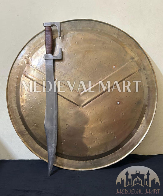 MEDIEVALMART AU Great Fantasy Helmet With Metal Horns or Free Stand | LARP Props
