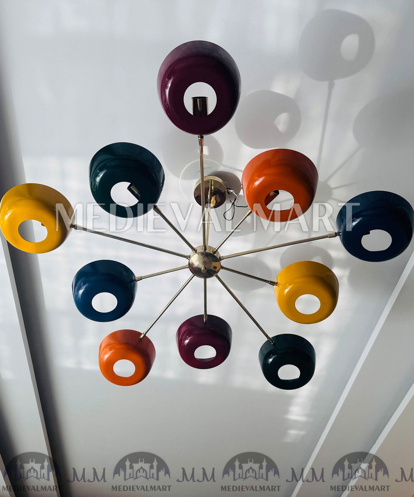 MEDIEVALMART AU European Greaves Knight English Legs Armor "Buff Polish"