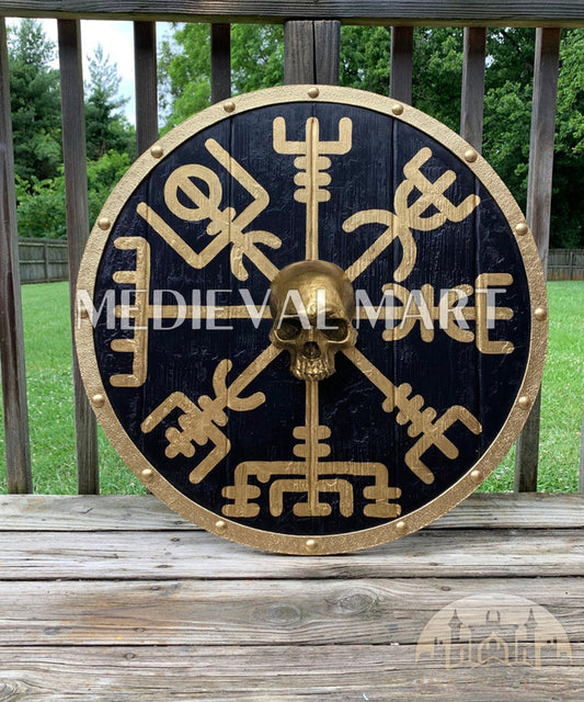 MEDIEVALMART AU First Avengers Steve Rogers Damaged Shield | Gift for Cosplayer