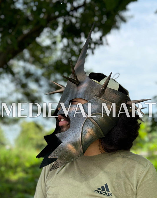 MEDIEVALMART AU "Achilles" Gold Finish Trojan Warrior Helmet W/H Free Stand | Troy Props