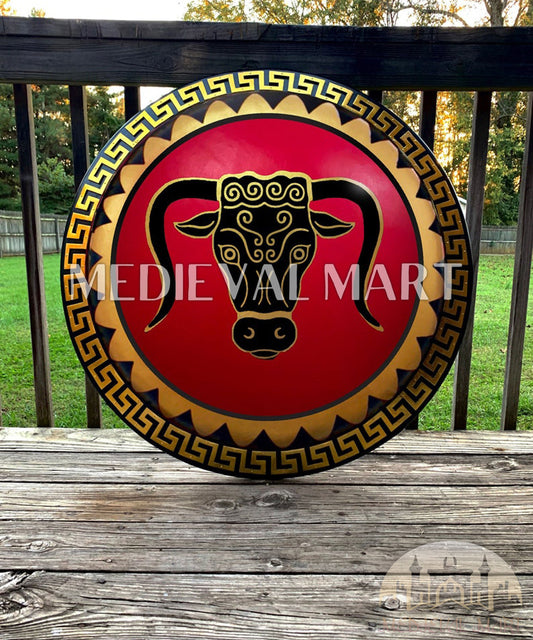 MEDIEVALMART AU First Avengers Steve Rogers Damaged Shield | Gift for Cosplayer