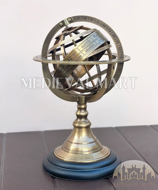 MEDIEVALMART AU "Achilles" Gold Finish Trojan Warrior Helmet W/H Free Stand | Troy Props