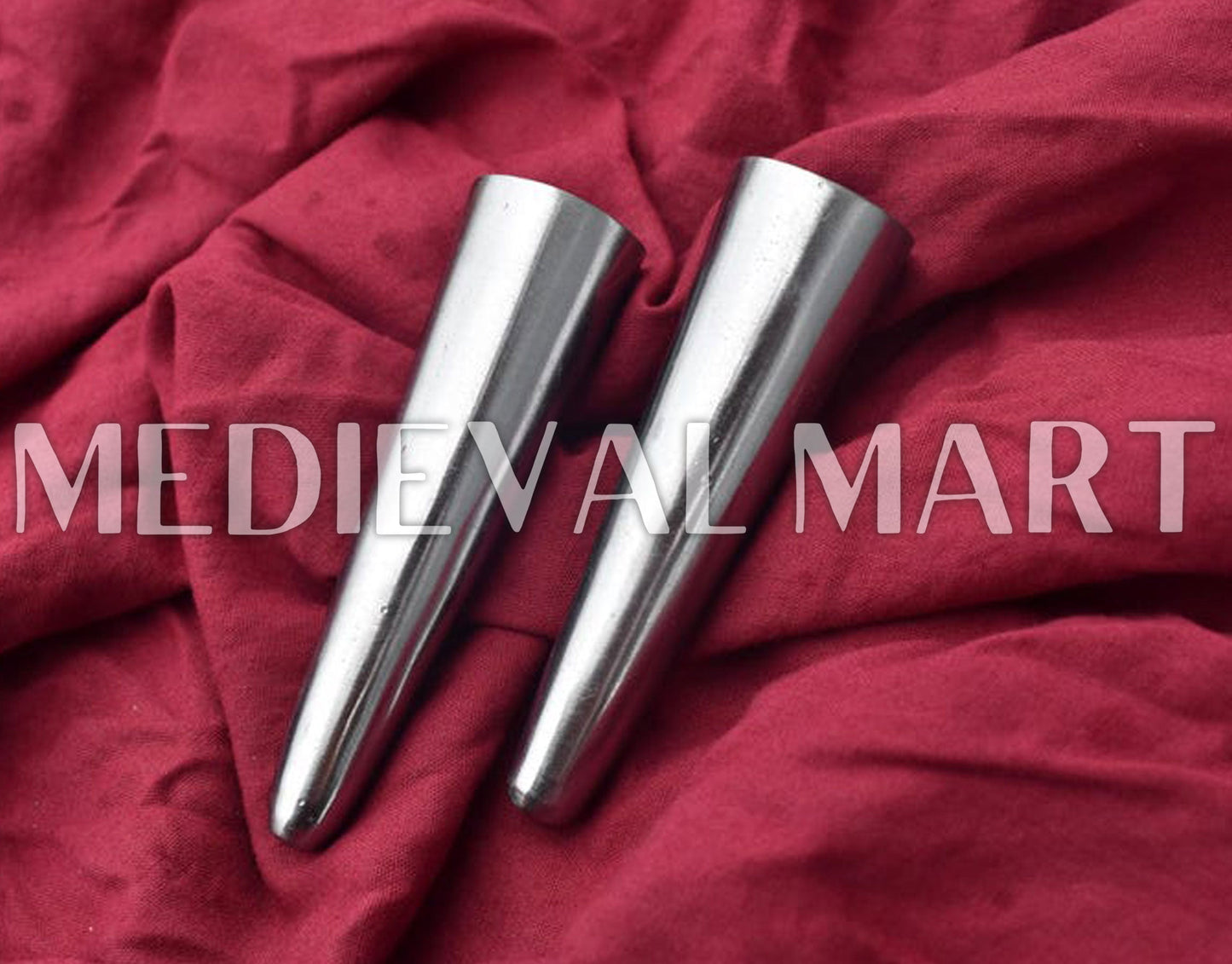 MEDIEVALMART AU Hand Forged Medieval Twisted Troll Cross Iron Pendent With Leather Cord