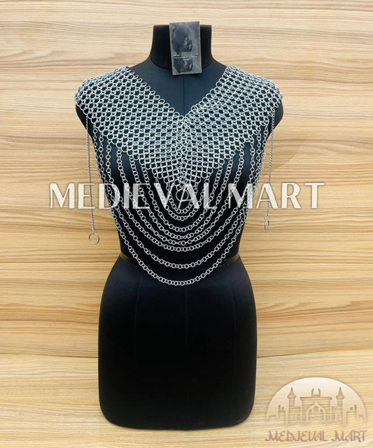 MEDIEVALMART AU Iconic Viking's Jarl Borg Iron Spikes  Battleworn Viking Wooden Shield | Gifts For Dad