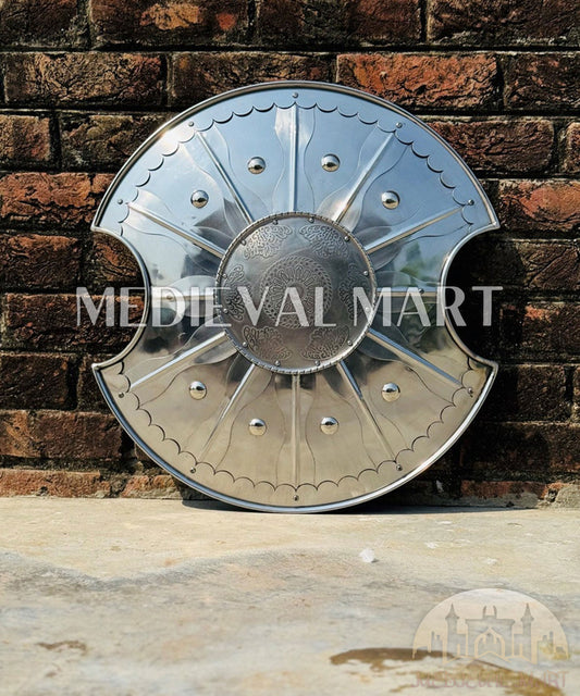MEDIEVALMART AU First Avengers Steve Rogers Damaged Shield | Gift for Cosplayer