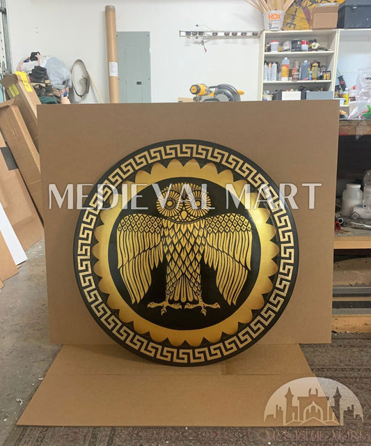 MEDIEVALMART AU First Avengers Steve Rogers Damaged Shield | Gift for Cosplayer