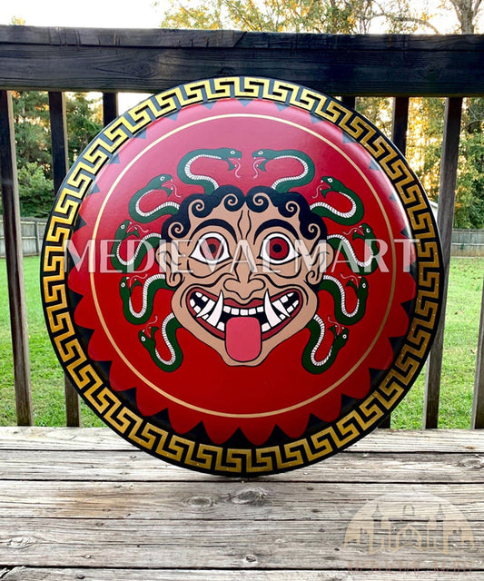 MEDIEVALMART AU First Avengers Steve Rogers Damaged Shield | Gift for Cosplayer