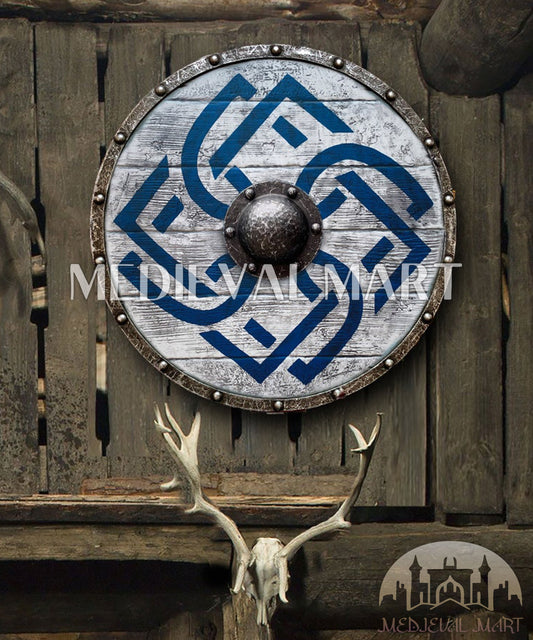 MEDIEVALMART AU First Avengers Steve Rogers Damaged Shield | Gift for Cosplayer