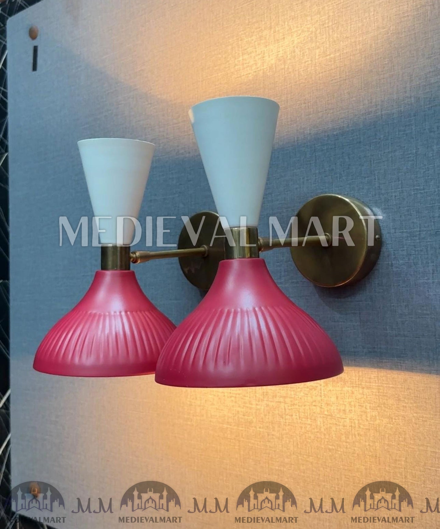 MEDIEVALMART AU European Greaves Knight English Legs Armor "Buff Polish"