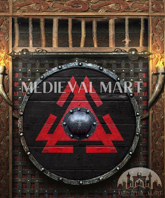 MEDIEVALMART AU First Avengers Steve Rogers Damaged Shield | Gift for Cosplayer