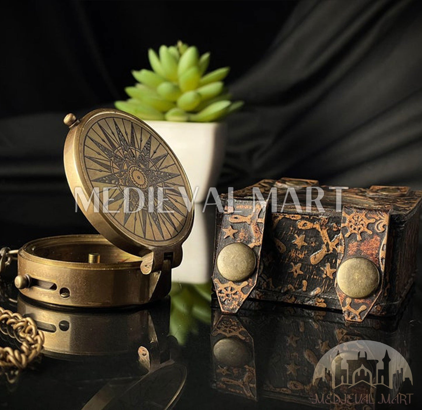 MEDIEVALMART AU (Isolara Dragonplate) Women’s Armor W/H Silver (Dragonfang) Jesus Chainmail + Arms Armor