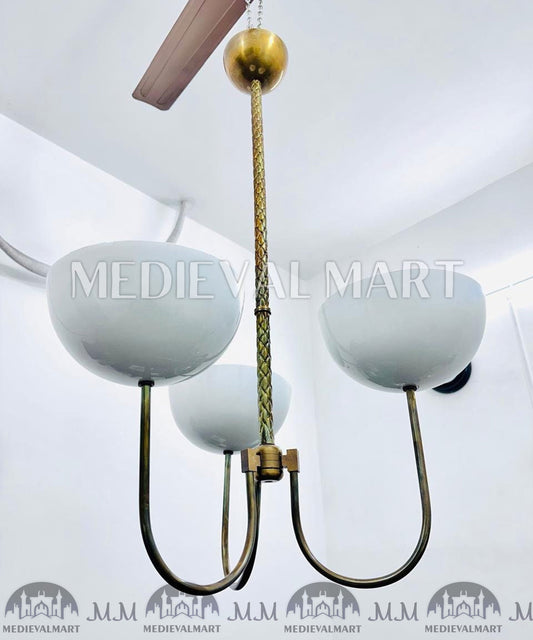 MEDIEVALMART AU European Greaves Knight English Legs Armor "Buff Polish"