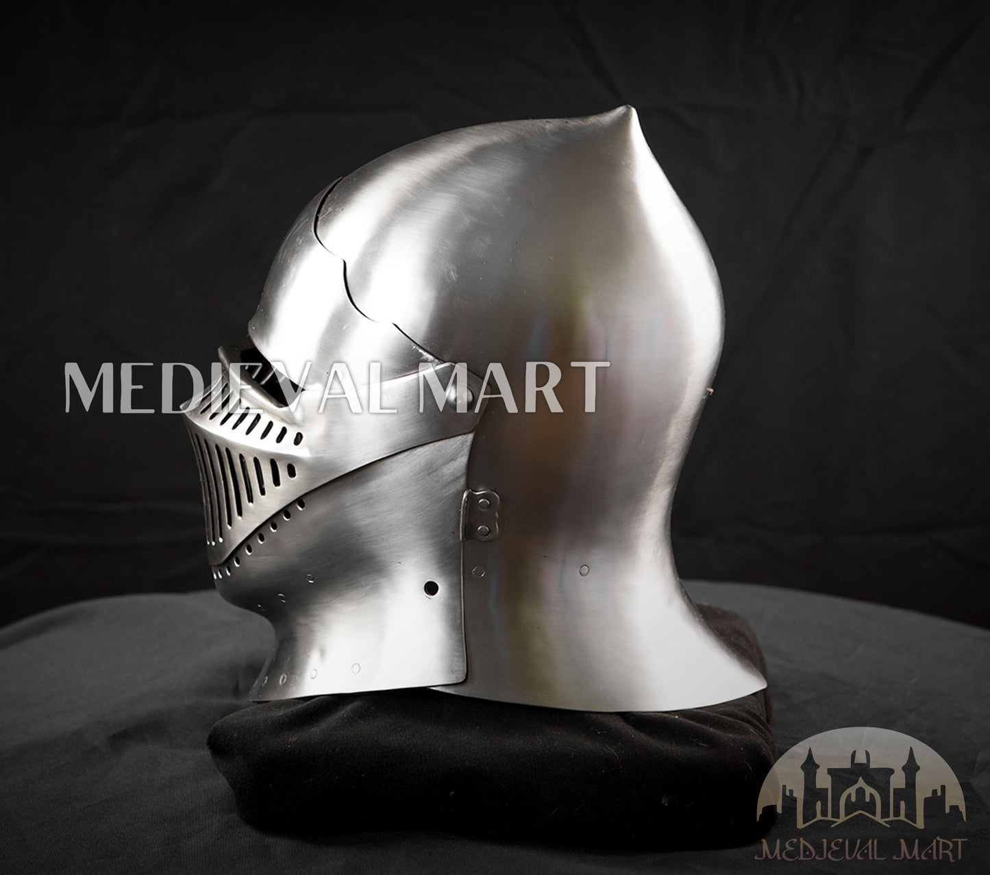 MEDIEVALMART AU Vintage Mid Century Silver Dijkstra Space Age Floor Lamp