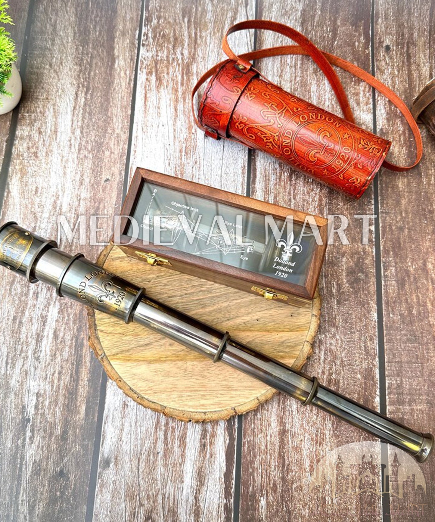 MEDIEVALMART AU "Achilles" Gold Finish Trojan Warrior Helmet W/H Free Stand | Troy Props