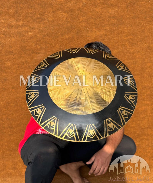 MEDIEVALMART AU Great Fantasy Helmet With Metal Horns or Free Stand | LARP Props