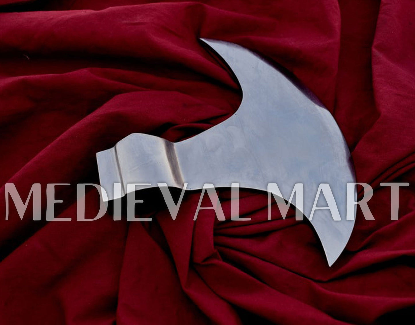 MEDIEVALMART AU Hand Forged Medieval Twisted Troll Cross Iron Pendent With Leather Cord