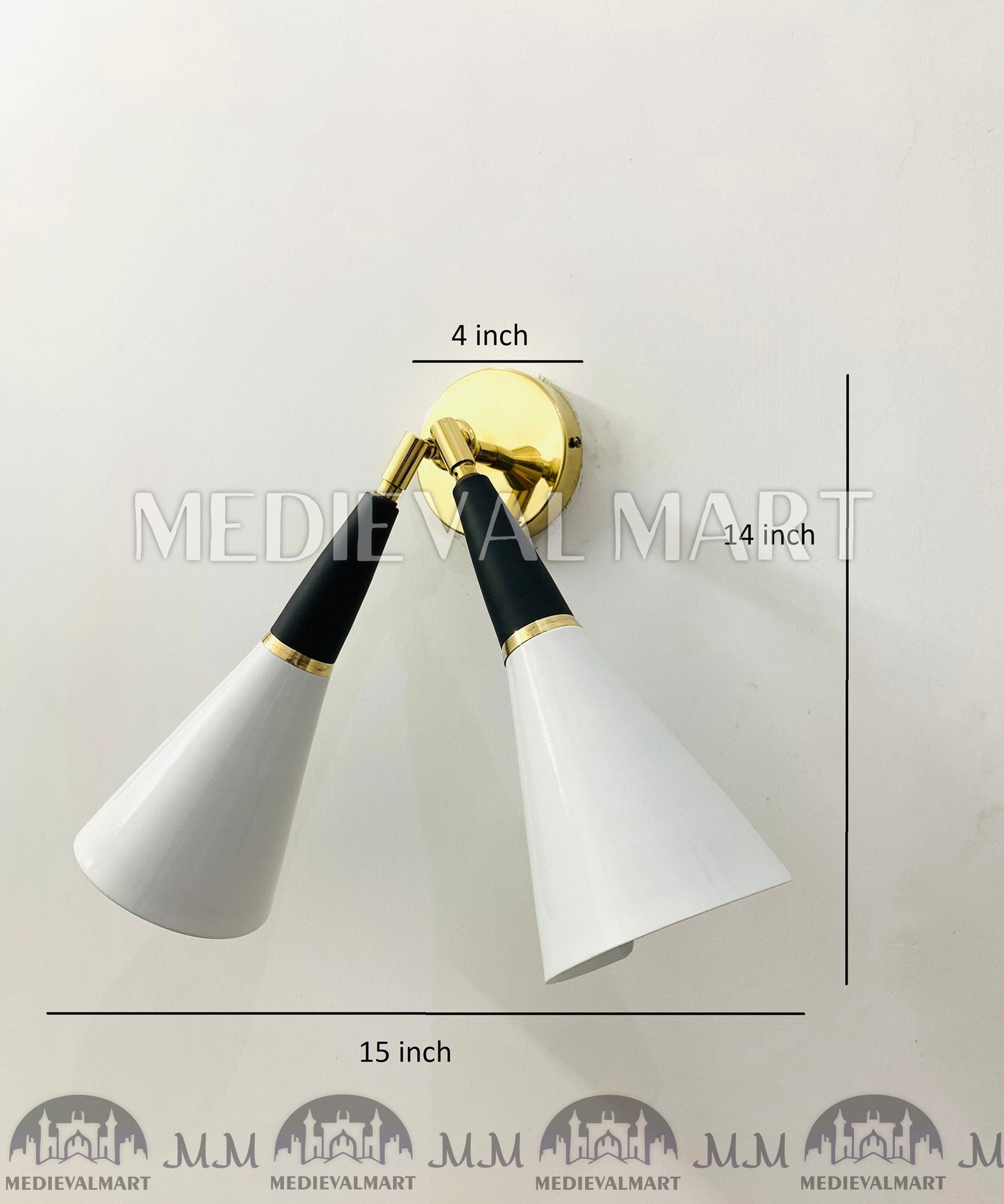 MEDIEVALMART AU European Greaves Knight English Legs Armor "Buff Polish"