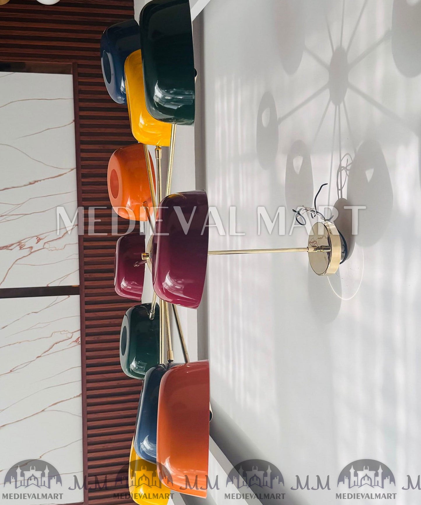 MEDIEVALMART AU European Greaves Knight English Legs Armor "Buff Polish"