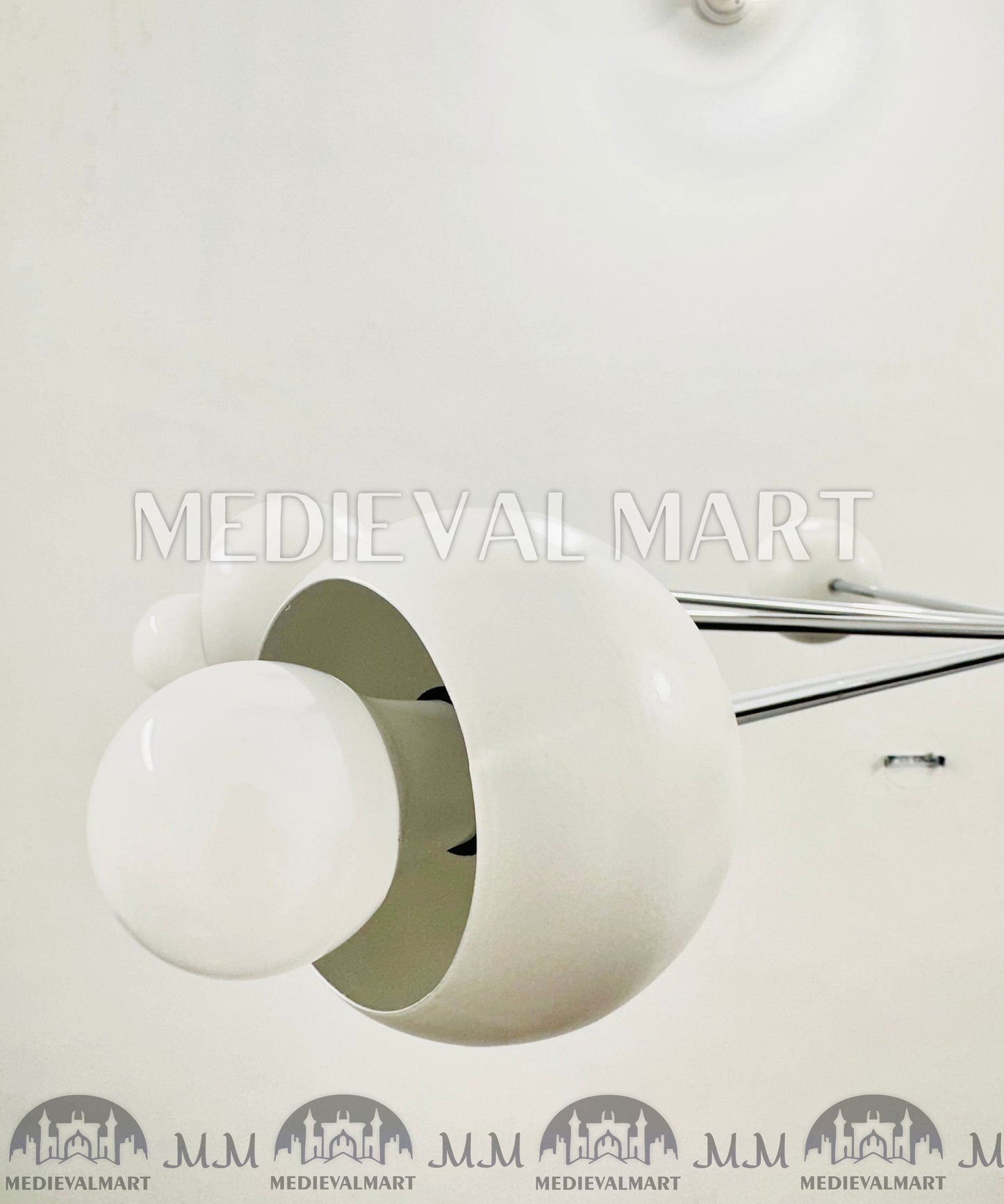 MEDIEVALMART AU European Greaves Knight English Legs Armor "Buff Polish"