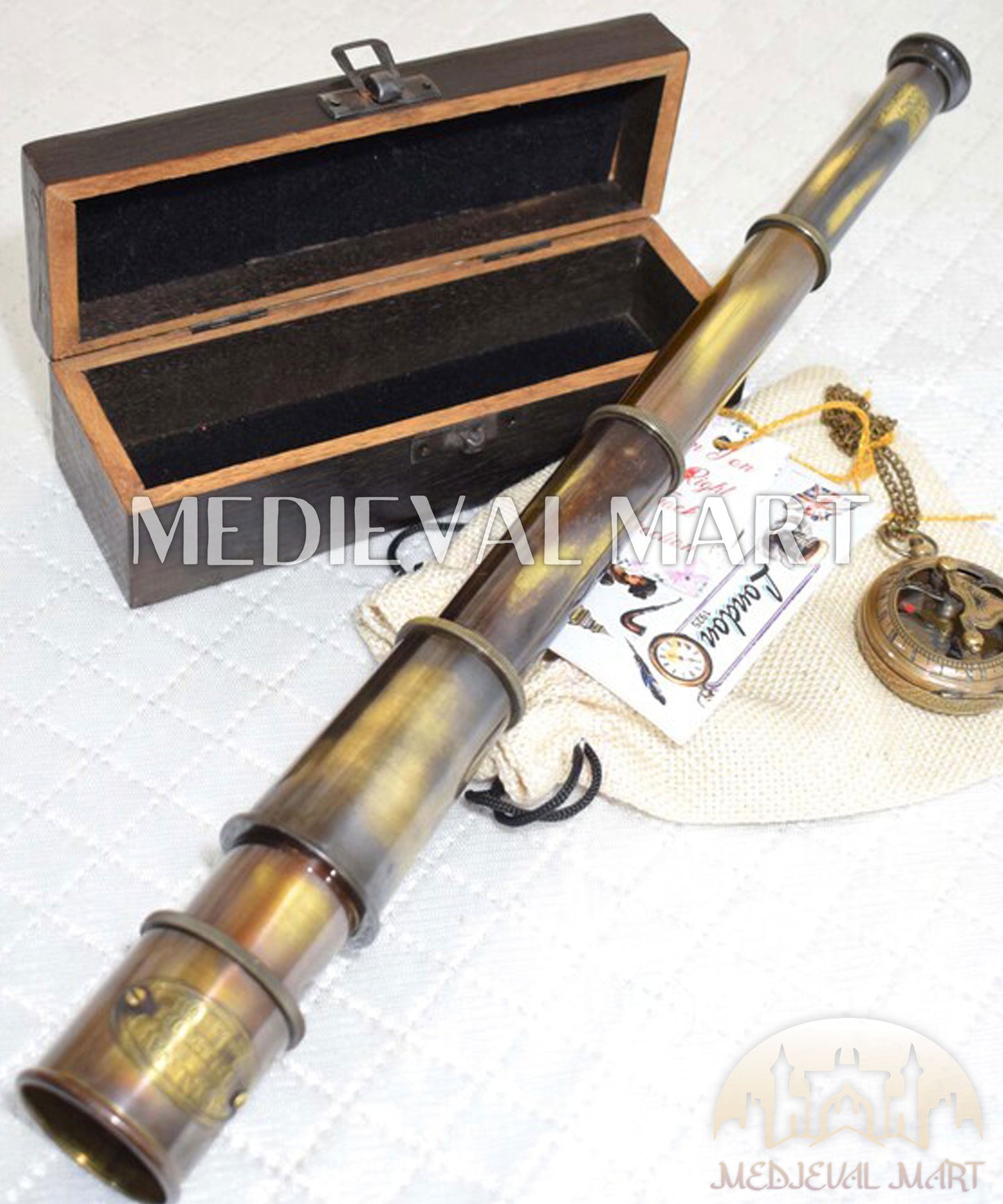 MEDIEVALMART AU Medieval Templar Devil Zelda Cross Inspired Wooden Shield Bliue & Gold Finish | Gift for Christmas Day