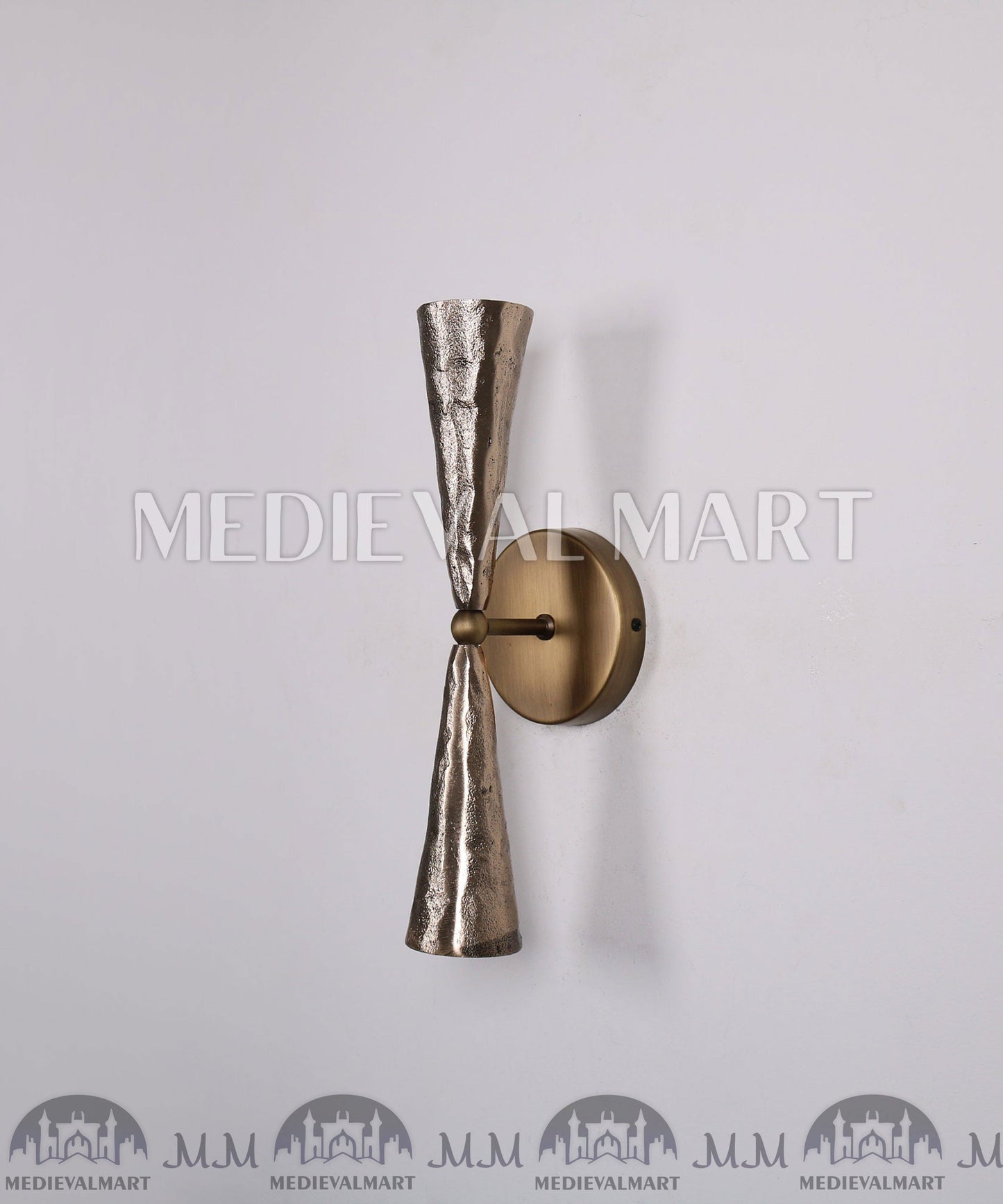 MEDIEVALMART AU European Greaves Knight English Legs Armor "Buff Polish"