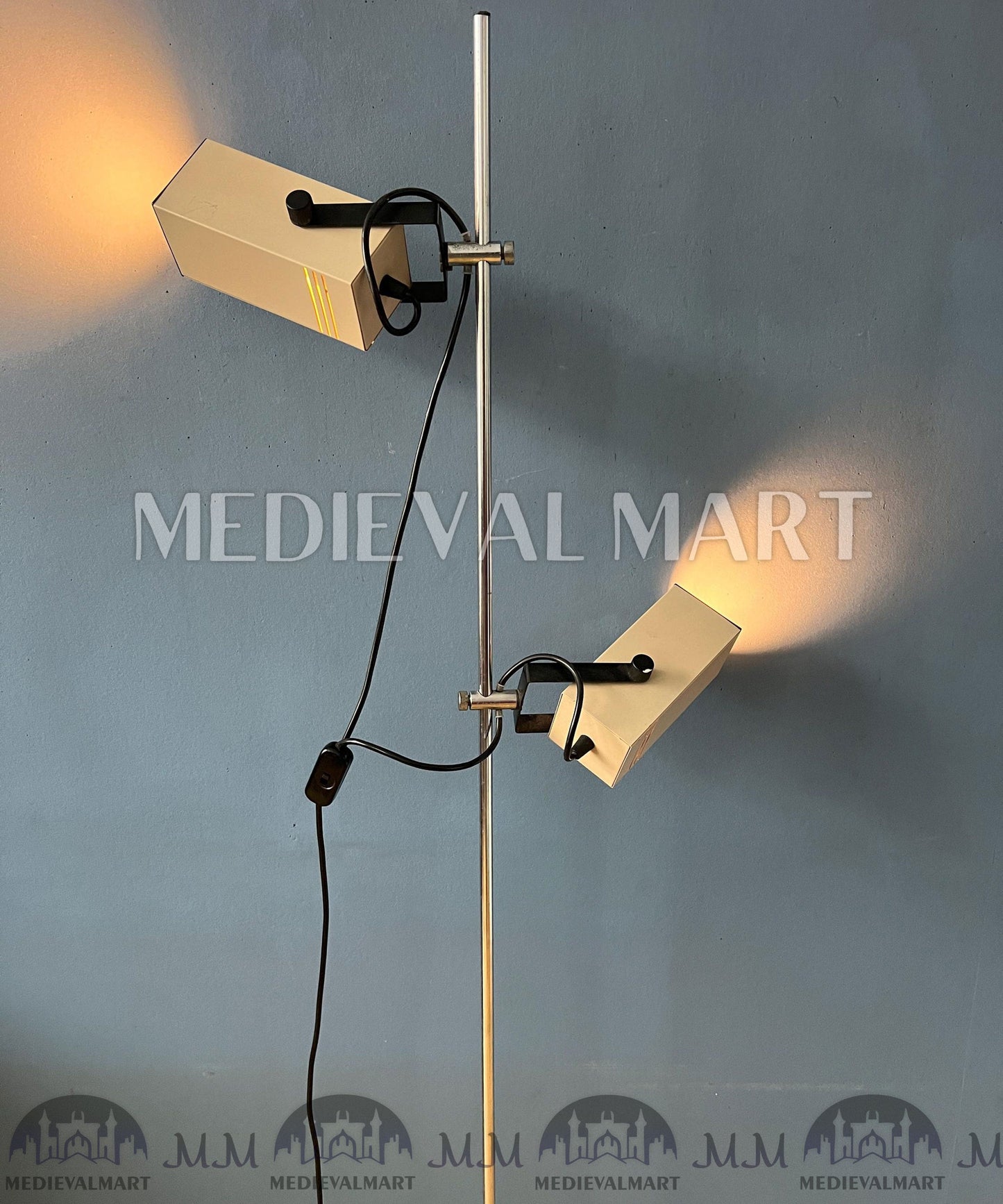 MEDIEVALMART AU European Greaves Knight English Legs Armor "Buff Polish"