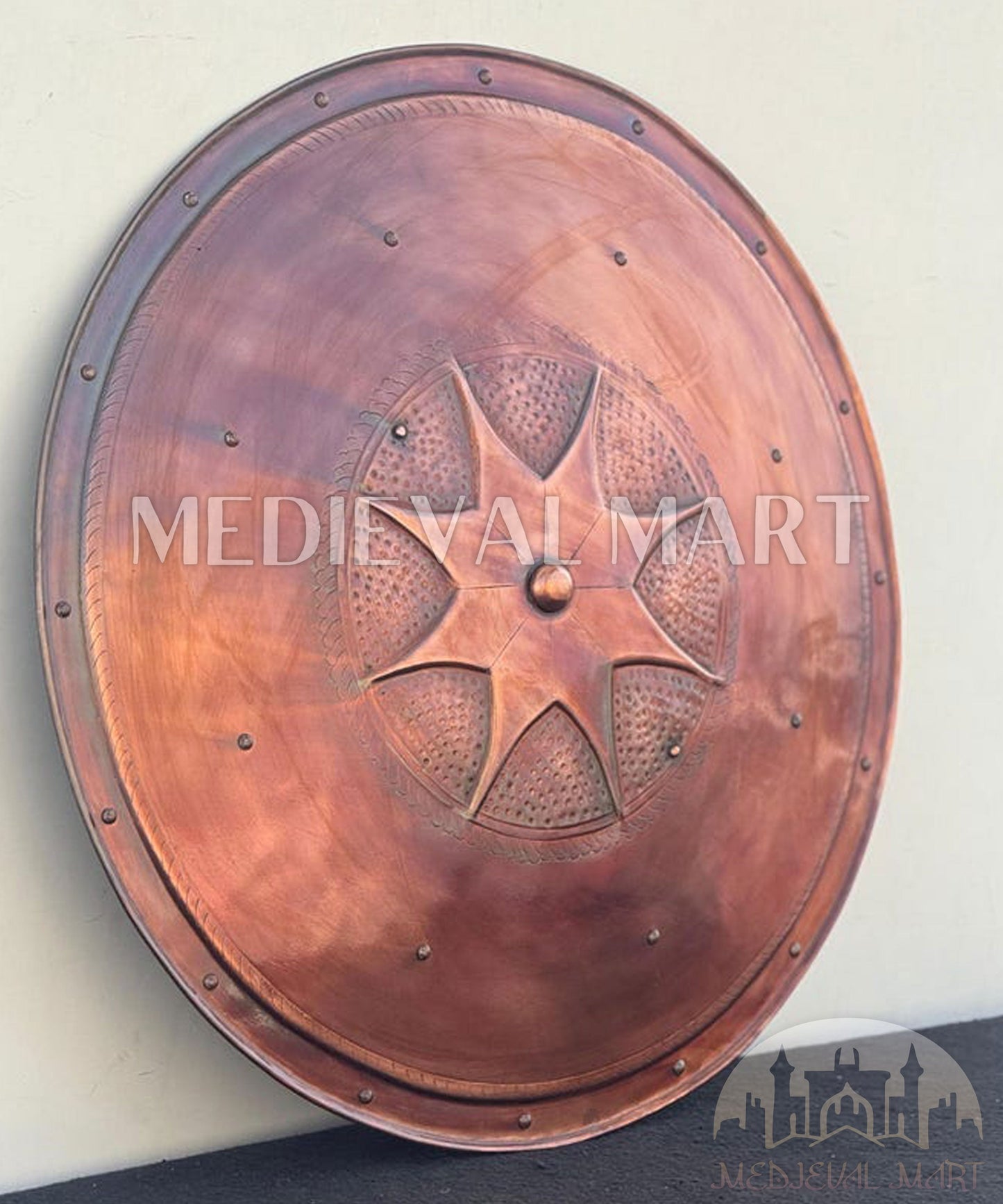 MEDIEVALMART AU First Avengers Steve Rogers Damaged Shield | Gift for Cosplayer