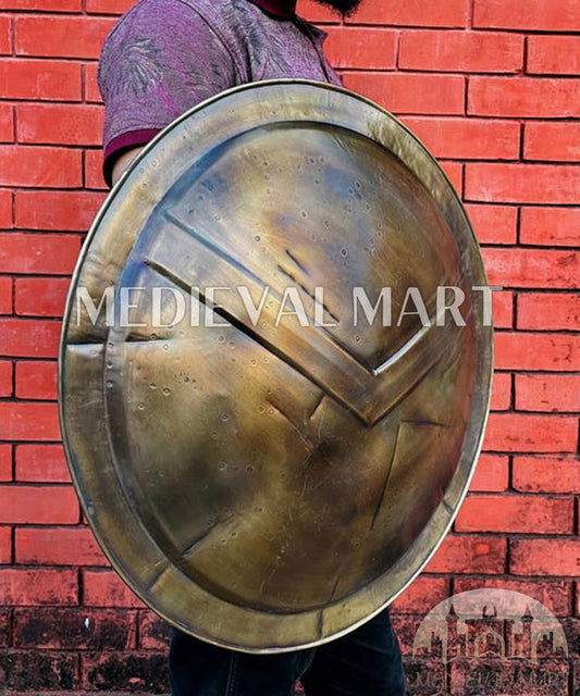 MEDIEVALMART AU First Avengers Steve Rogers Damaged Shield | Gift for Cosplayer