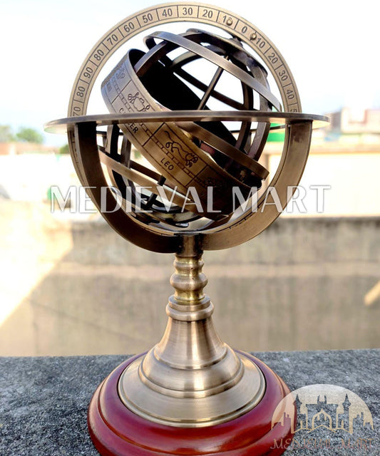 MEDIEVALMART AU "Achilles" Gold Finish Trojan Warrior Helmet W/H Free Stand | Troy Props