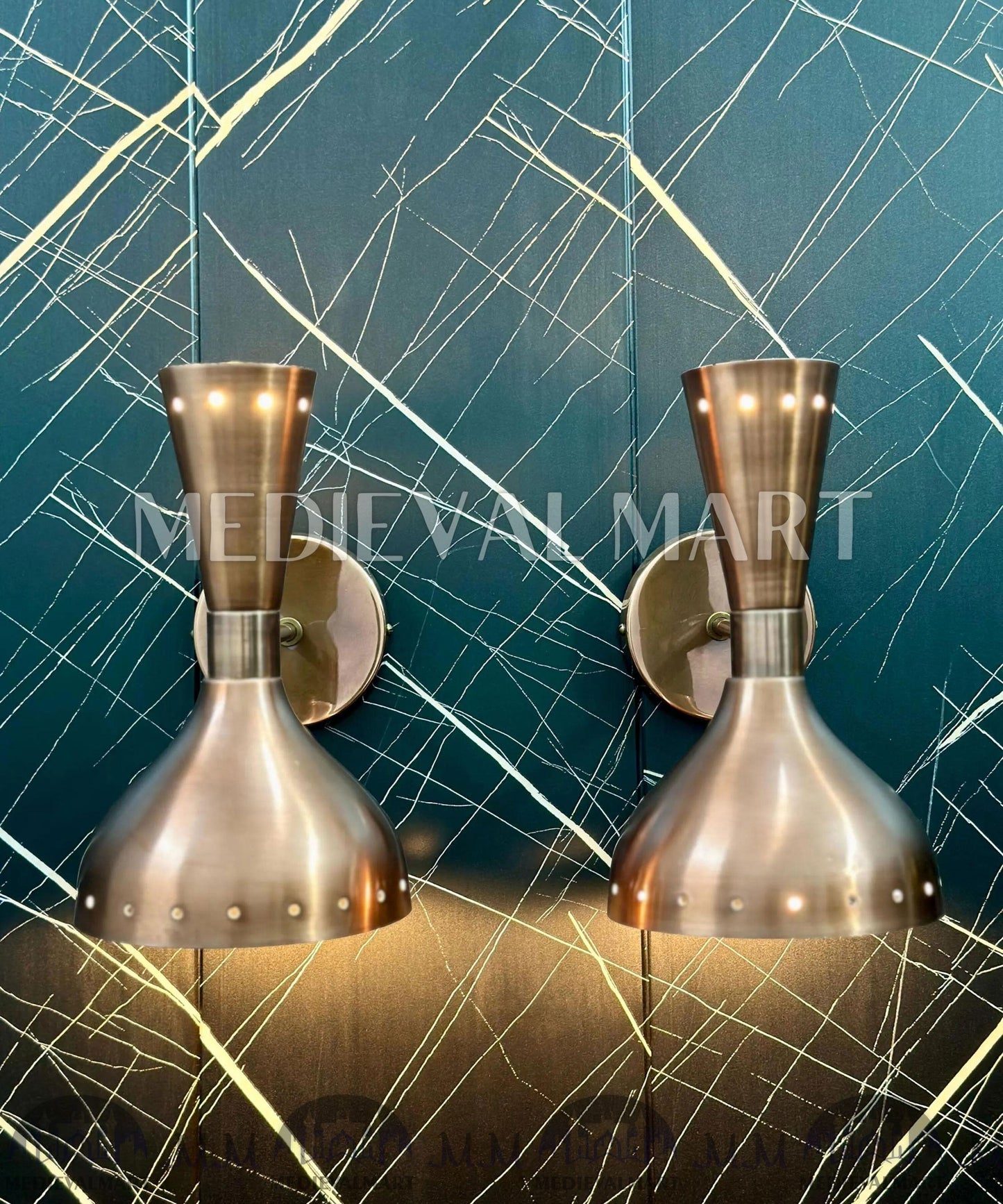 MEDIEVALMART AU European Greaves Knight English Legs Armor "Buff Polish"