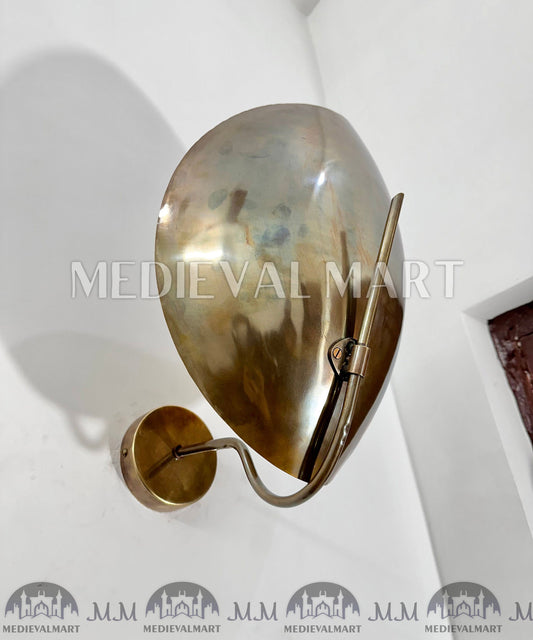 MEDIEVALMART AU European Greaves Knight English Legs Armor "Buff Polish"