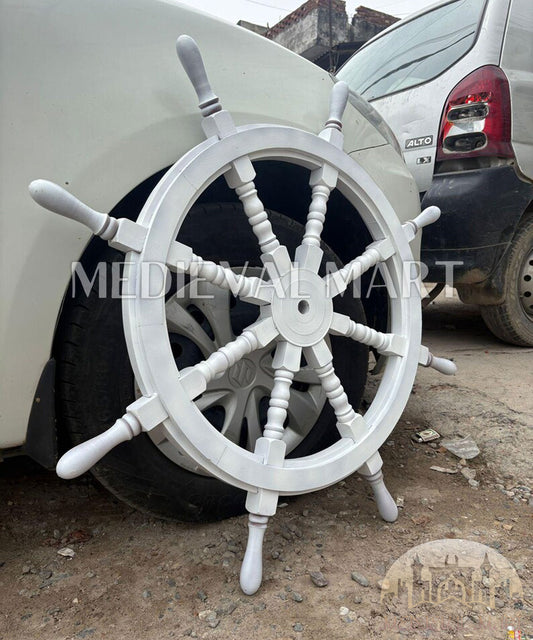 MEDIEVALMART AU Hand Forged Medieval Twisted Troll Cross Iron Pendent With Leather Cord