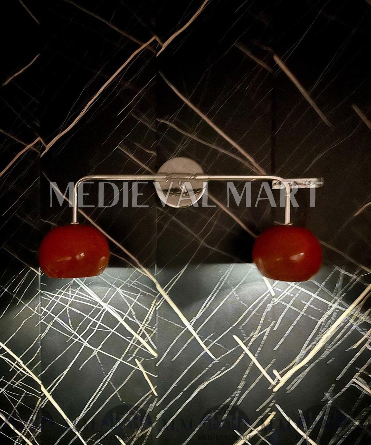 MEDIEVALMART AU European Greaves Knight English Legs Armor "Buff Polish"