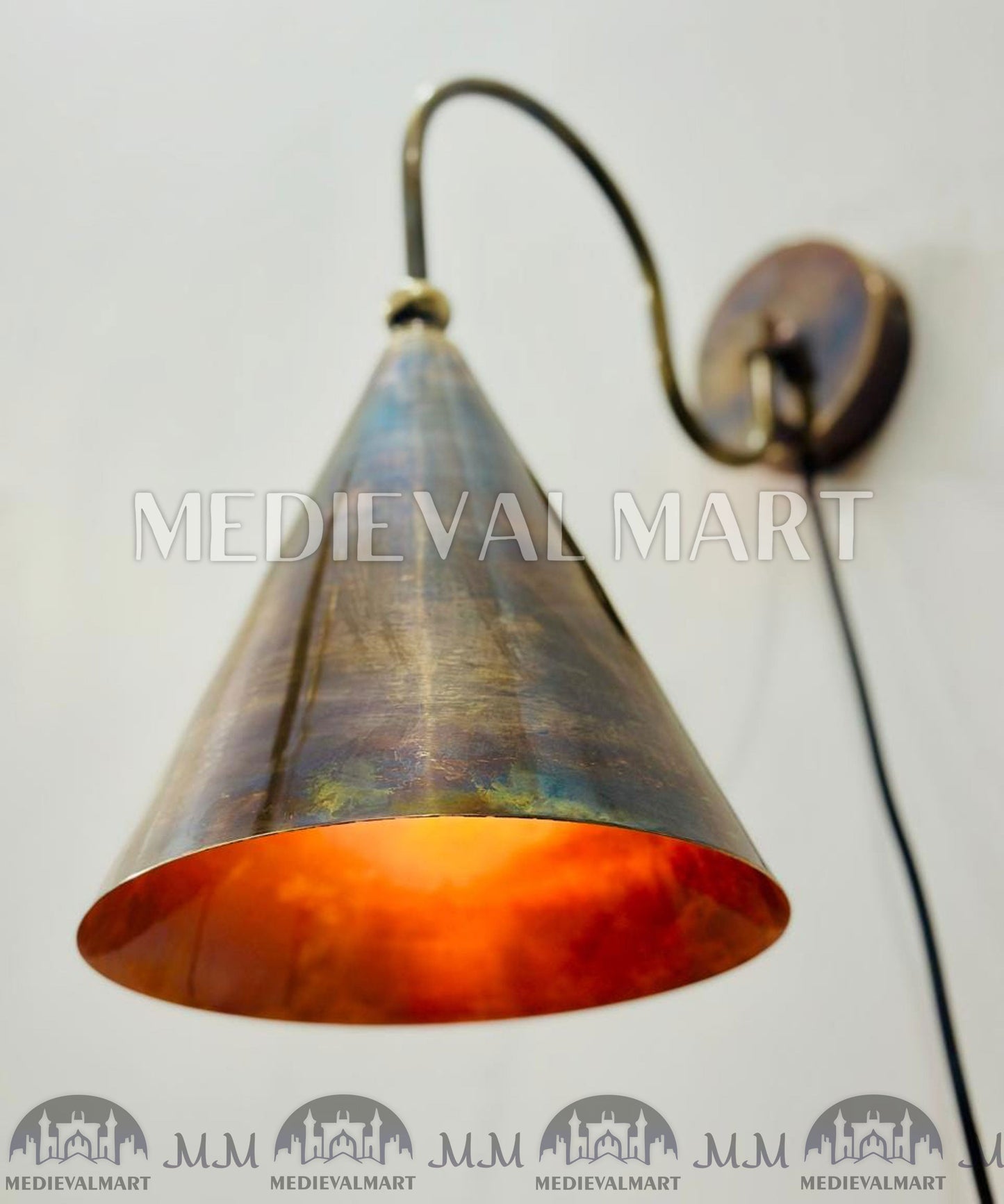 MEDIEVALMART AU European Greaves Knight English Legs Armor "Buff Polish"