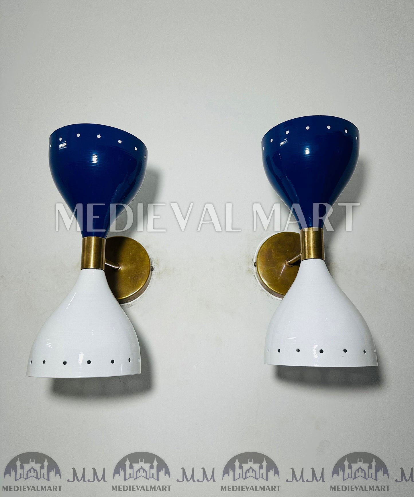 MEDIEVALMART AU European Greaves Knight English Legs Armor "Buff Polish"