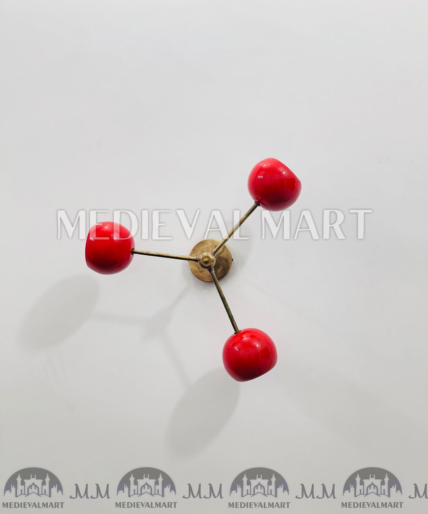 MEDIEVALMART AU European Greaves Knight English Legs Armor "Buff Polish"