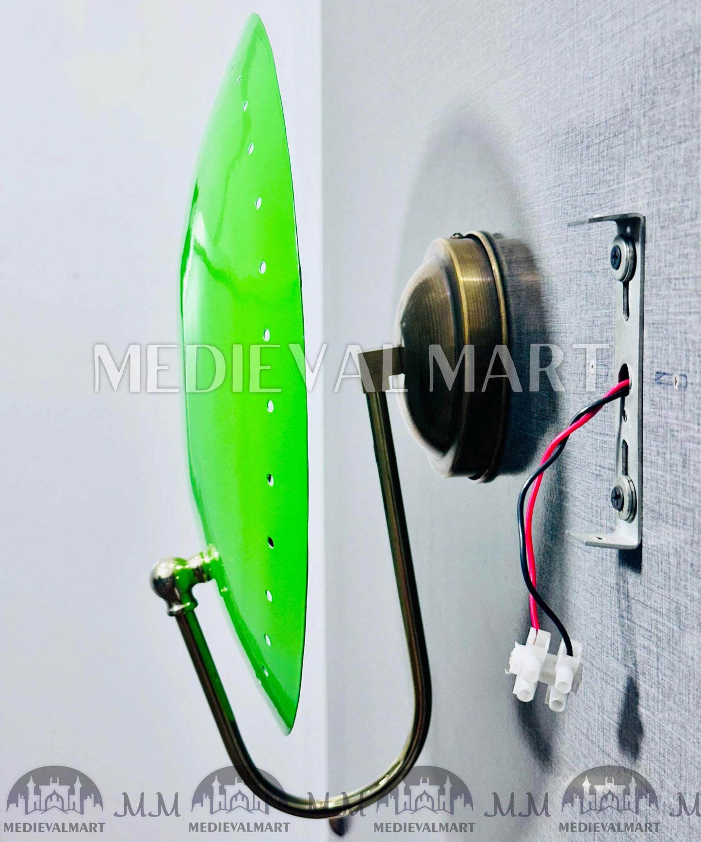 MEDIEVALMART AU European Greaves Knight English Legs Armor "Buff Polish"