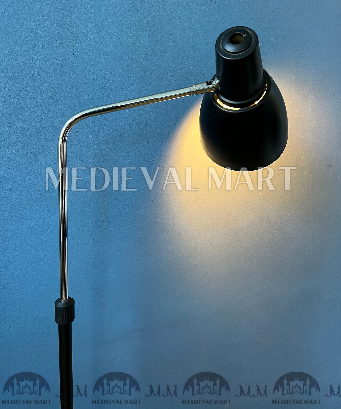 MEDIEVALMART AU European Greaves Knight English Legs Armor "Buff Polish"